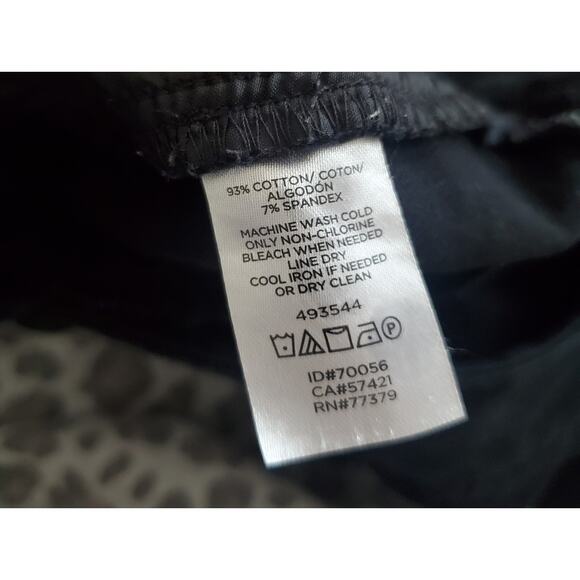 🆓 FREE Ann Taylor Factory black slacks work pants sz 8 Business Casual Basic - Picture 3 of 5